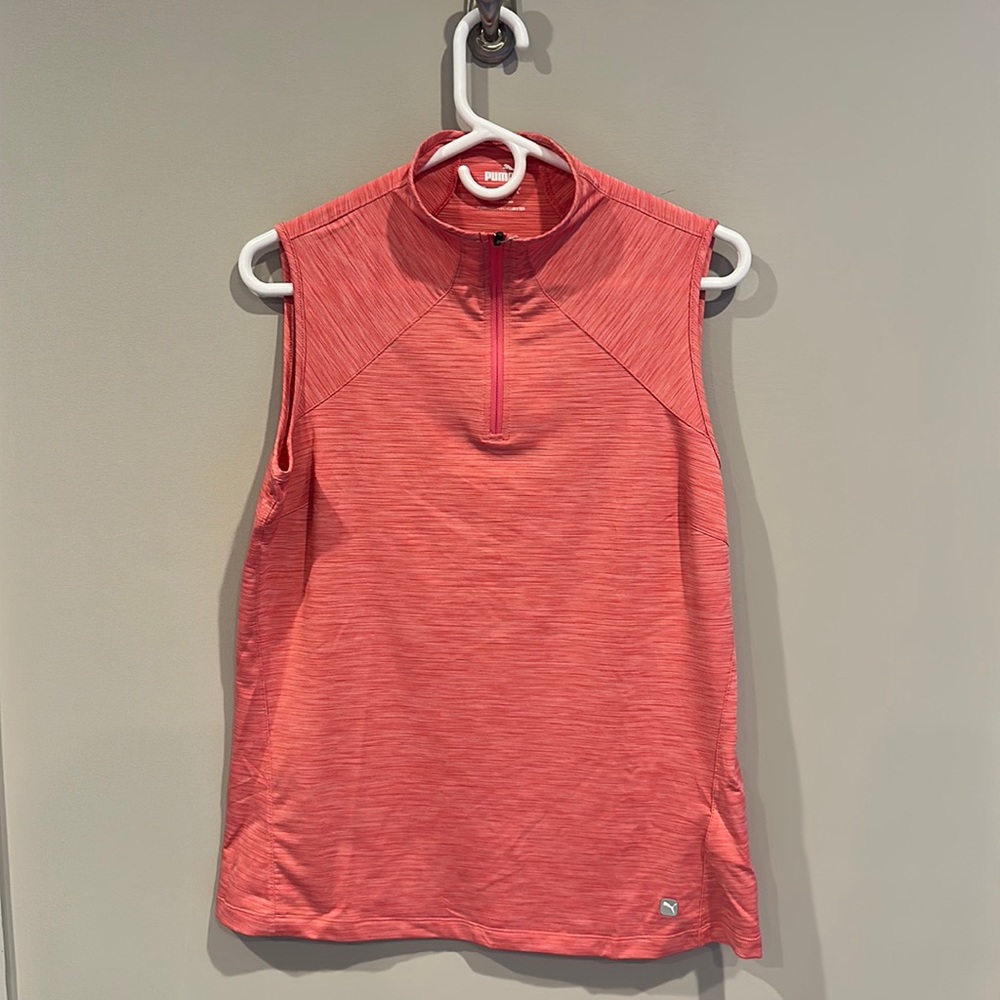 Ladies Puma Sleeveless golf shirt - NWT.  Size Large.